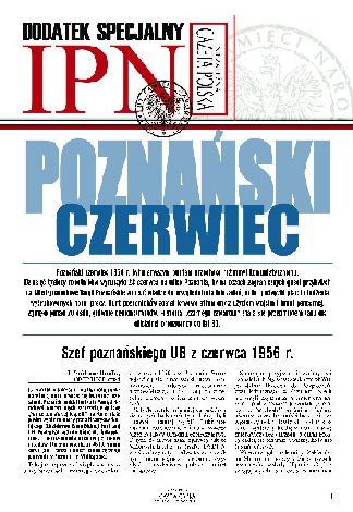 Okładka - Poznański Czerwiec &#039;56 - Niezależna Gazeta Polska
