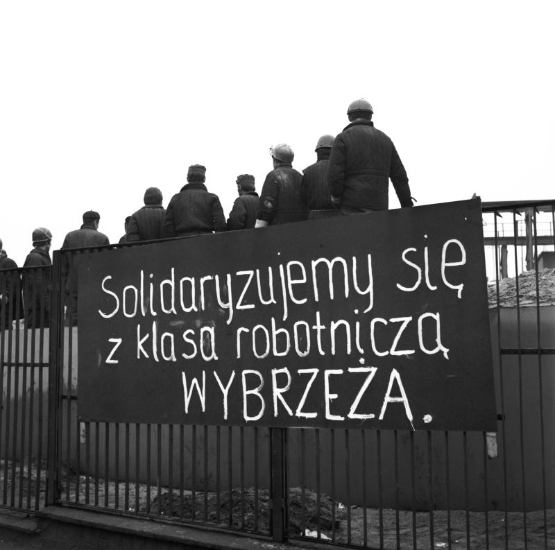 Szczecin Strajk w stoczni im. Adolfa Warskiego. Grudzień 1970 r.