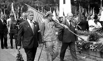 Kombatanci na Placu Adama Mickiewicza