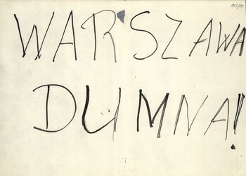 Ulotka kolportowana w obiektach Śląskiej Akademii Medycznej w Zabrzu w dniach 13–16 III 1968 r.