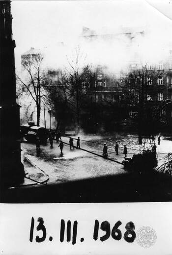 Zamieszki uliczne na ulicach Krakowa w marcu 1968 r.