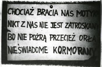 Lublin - ulotka satyryczna