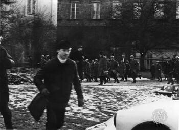 Zdjęcia operacyjne SB, Marzec 1968 r., Uniwersytet Warszawski