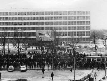 Zdjęcia operacyjne SB, Marzec 1968 r. w Warszawie