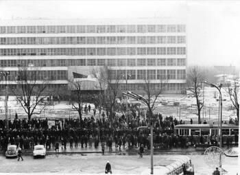 Zdjęcia operacyjne SB, Marzec 1968 r. w Warszawie