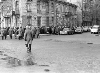 Zdjęcia operacyjne SB, Marzec 1968 r. w Warszawie