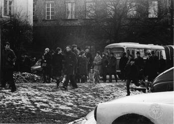 Zdjęcia operacyjne SB, Marzec 1968 r. w Warszawie