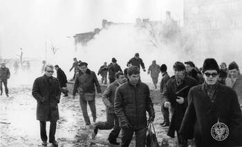 Zdjęcia operacyjne SB, Marzec 1968 r. w Warszawie