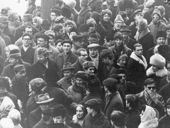 Zdjęcia operacyjne SB, Marzec 1968 r. w Warszawie