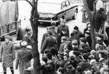 Zdjęcia operacyjne SB, Marzec 1968 r. w Warszawie