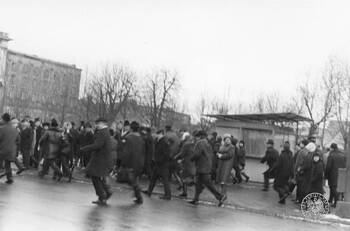 Zdjęcia operacyjne SB, Marzec 1968 r. w Warszawie