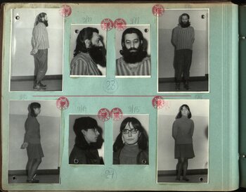 Fotografie osób zatrzymanych w związku z protestami studenckimi w Warszawie, BU_0_276_276_19_0016