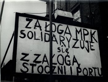 Hasła wywieszane i malowane przez strajkujących robotników Szczecina w grudniu 1970 r. i styczniu 1971 r.