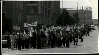 Marsz głodowy, Białystok, sierpień 1981 r.