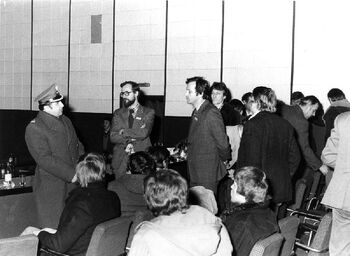 Sala obrad WRN w Bydgoszczy 19.03.1981 r. /z materiałów śledztwa w sprawie tzw. wydarzeń bydgoskich/