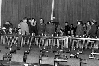 Sala obrad WRN w Bydgoszczy 19.03.1981 r.
