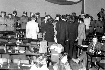 Sala obrad WRN w Bydgoszczy 19.03.1981 r.