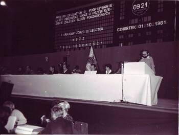 Przemówienie Ryszarda Bugaja podczas I Krajowego Zjazdu Delegatów NSZZ Solidarność