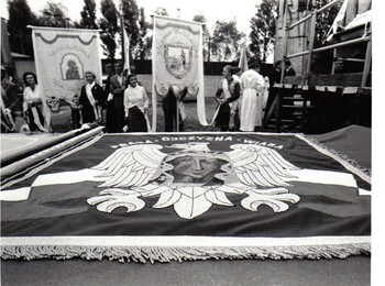 Uroczystości pod Pomnikiem Poległych Stoczniowców (1981)
