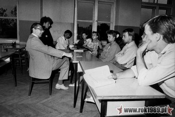 Spotkanie KPN NSZ WSP Kielce – kwiecień – lipiec 1989 (ze zbiorów Michała Sieradzana) #5