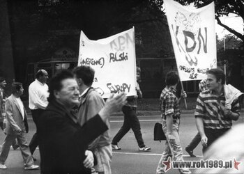 Manifestacja 01.11.1989 #5