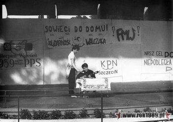 Manifestacja 01.11.1989 #7