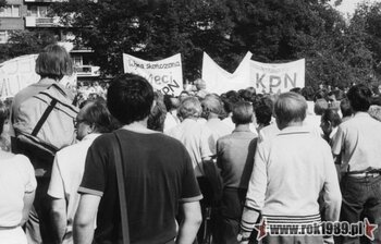 Manifestacja 23.08.1989 #3