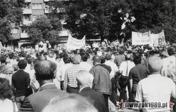 Manifestacja 23.08.1989 #4