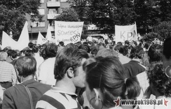 Manifestacja 23.08.1989 #8