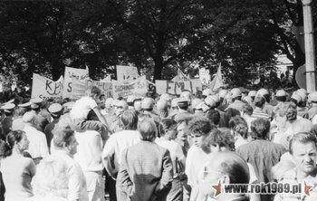 Manifestacja 23.08.1989 #10