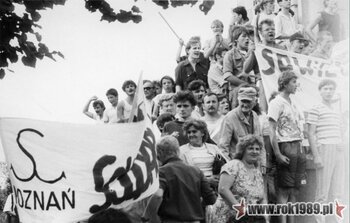Manifestacja 23.08.1989 #15