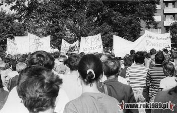 Manifestacja 23.08.1989 #25