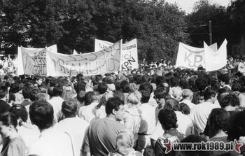 Manifestacja 23.08.1989 #27