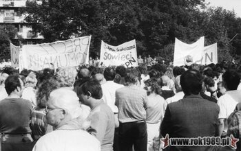 Manifestacja 23.08.1989 #29