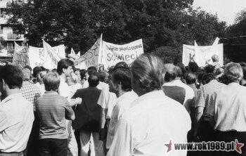 Manifestacja 23.08.1989 #30