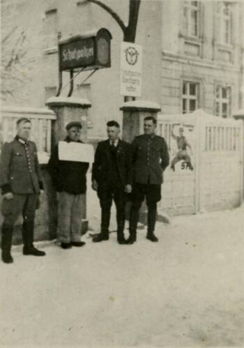 NN więzień gestapo w Kościanie i jego egzekucja