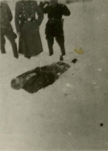 NN więzień gestapo w Kościanie i jego egzekucja