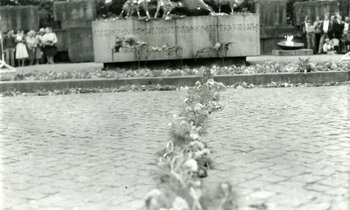 Zamieszki przy Pomniku Walki i Męczeństwa Ziemi Bydgoskiej na rynku miasta w Bydgoszczy w 1982 r.