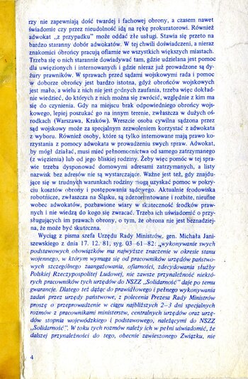 Ulotki przesłane w ramach akcji balonowej z Zachodu w 1982 r.