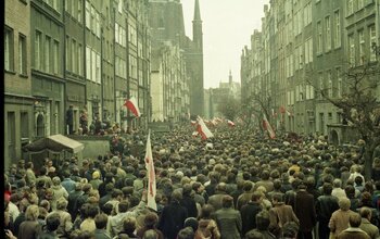 Manifestacja 1 maja 1982