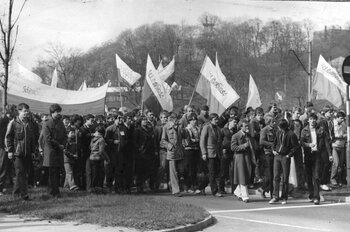 Manifestacja 1 maja 1982