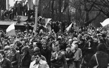 Manifestacja 1 maja 1982