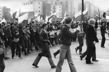 Manifestacja 1 maja 1982