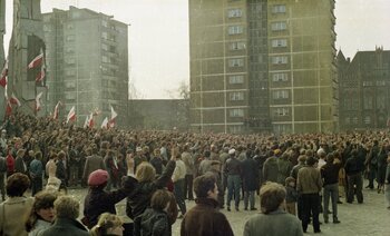 Manifestacja 1 maja 1982