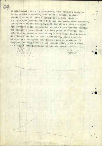 Dokumenty - Śledztwo w sprawie zajść w dniu 16 grudnia 1981 w Kopalni Węgla Kamiennego „Wujek” w Katowicach