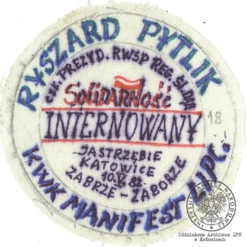 „Pieśń internowanych”, akta Ryszarda Pytlika