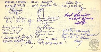 Wiersze i pieśni internowanych odnalezione w aktach Józefa Bujoczka