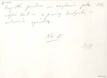 Materiały Wojewódzkiego Stanowiska Kierowania KWMO w Krakowie dotyczące operacji penetracyjno-poszukiwawczej krypt. "Kanał na terenie Kombinatu Metalurgicznego Huty im. Lenina w Krakowie w dniu 18 grudnia 1981