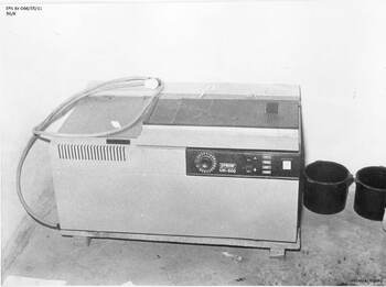 Materiały Wojewódzkiego Stanowiska Kierowania KWMO w Krakowie dotyczące operacji penetracyjno-poszukiwawczej krypt. "Kanał na terenie Kombinatu Metalurgicznego Huty im. Lenina w Krakowie w dniu 18 grudnia 1981