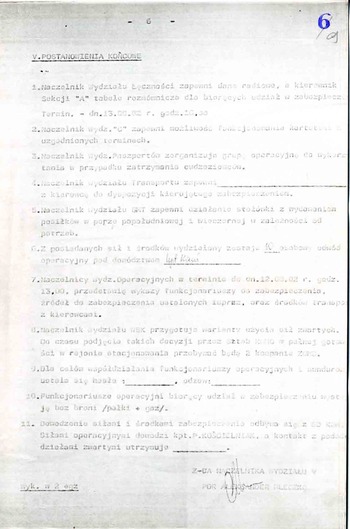 Operacje Zabezpieczenia MO Kraków – 13 sierpień 1982